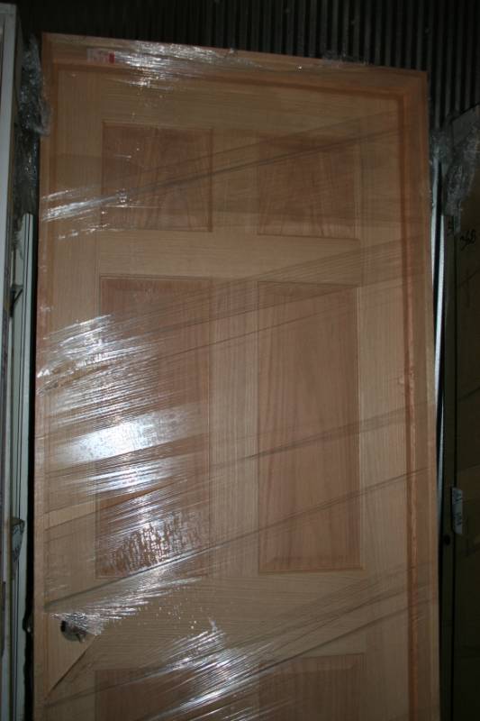 lot 420 image: Prehung Interior Oak Door