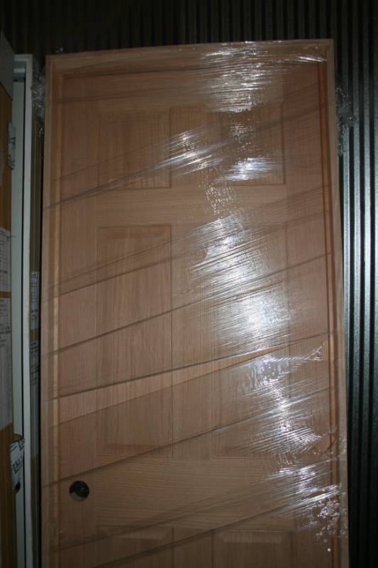 lot 422 image: Prehung Interior Oak Door
