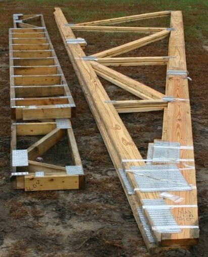 lot 4 image: Floor Joists & Rafter