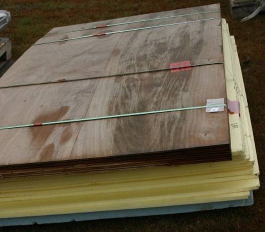 lot 15 image: Foam Insulation & Plywood