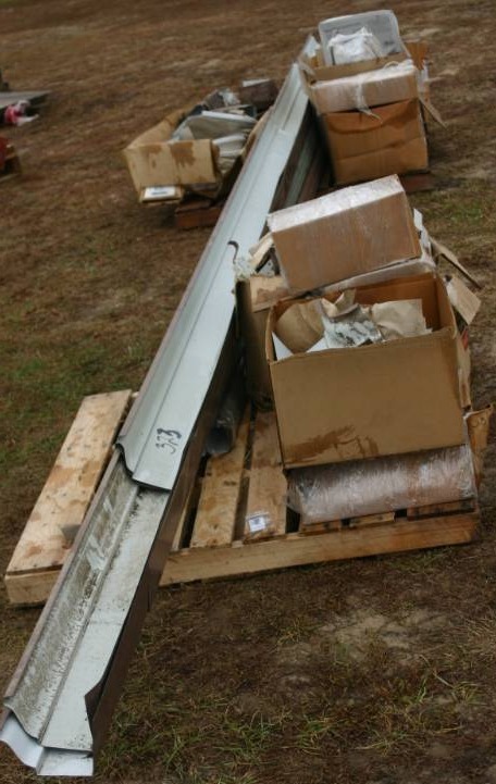 lot 221 image: Gutter Parts & Accessories