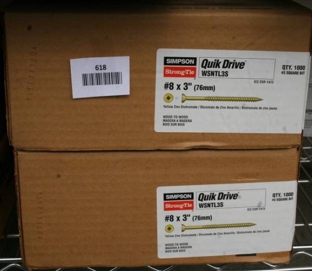 lot 618 image: Screws