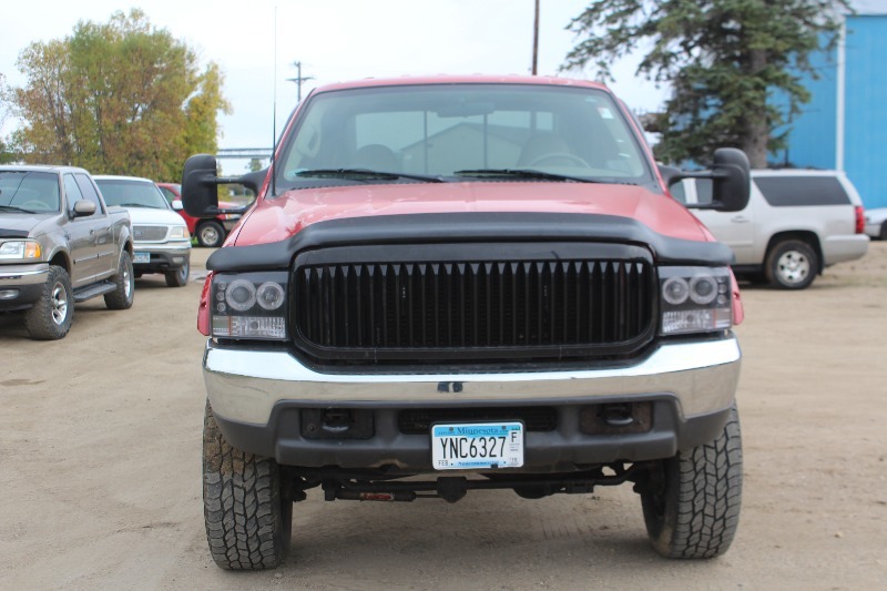 2000 Ford F350 Super Duty Lariat 4x4 BIG RED - Lifted and Piped - 7.3 POWERSTROKE  -