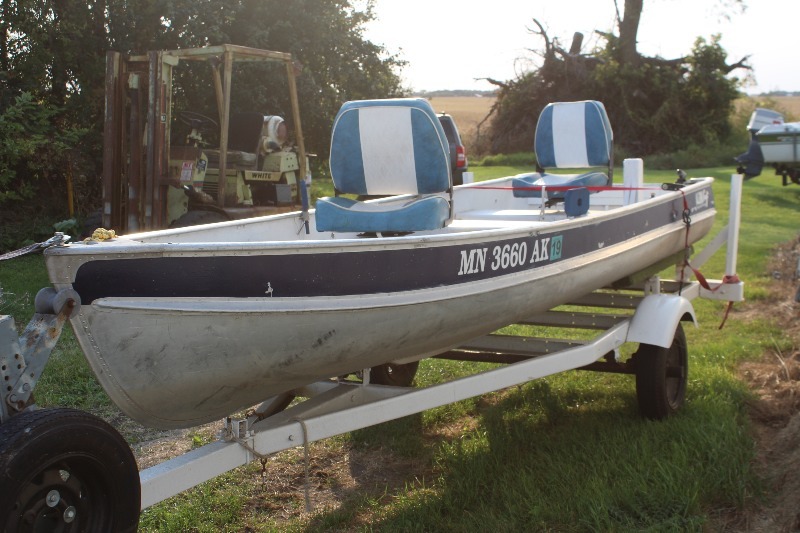 1978 Alumikraft Boat Package