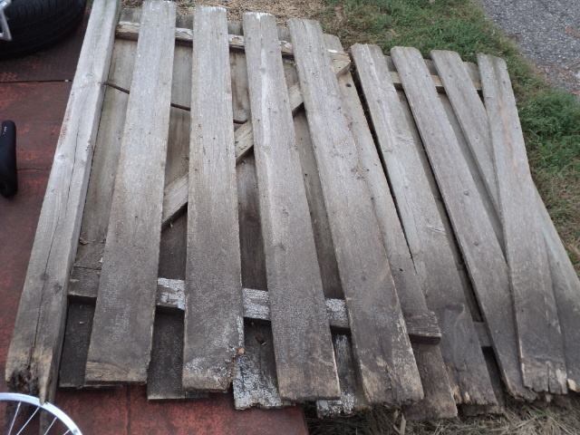 fence gate with post - 40 x 6 and...