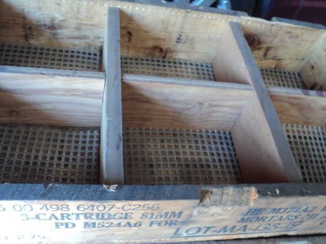 mortar box from Vietnam ware - 26x...