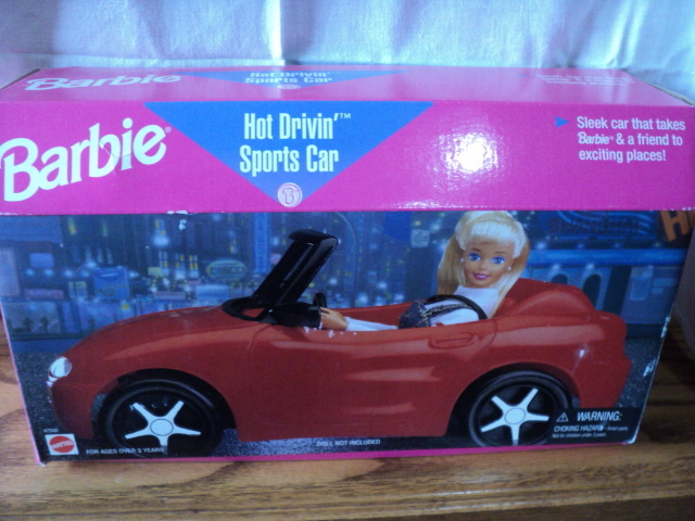 Barbie sports car - unopened...