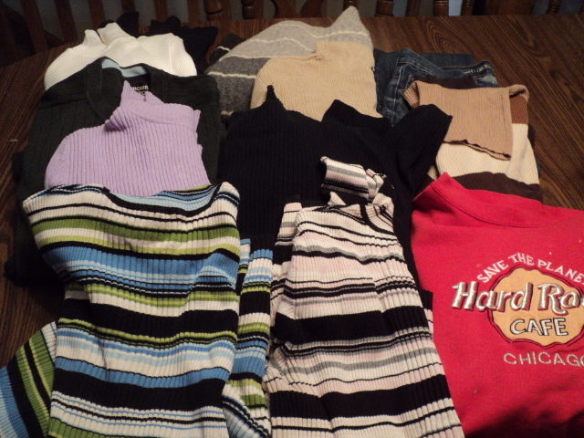 womens clothing size L and XL...