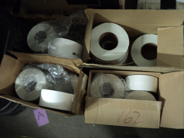 4 boxes of labels - all different s...