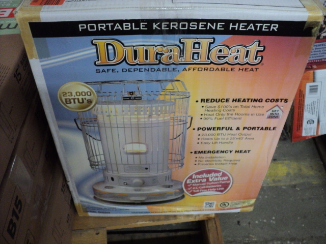 Dura Heat portable kerosene heater...
