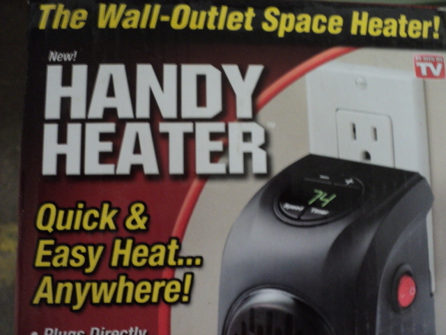 Wall outlet space heater...