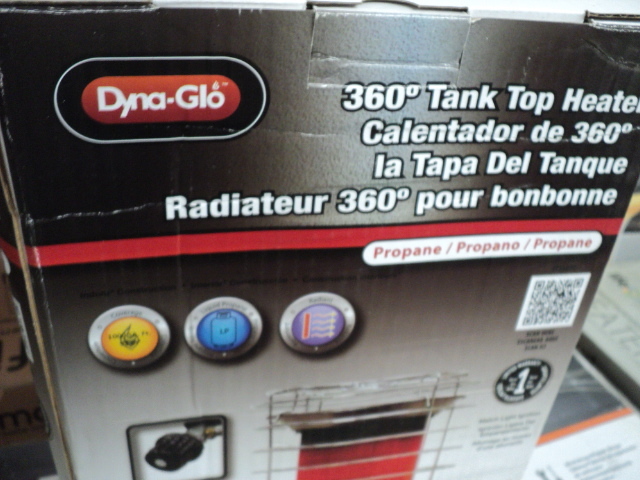 Dyna-Glo tank top heater...