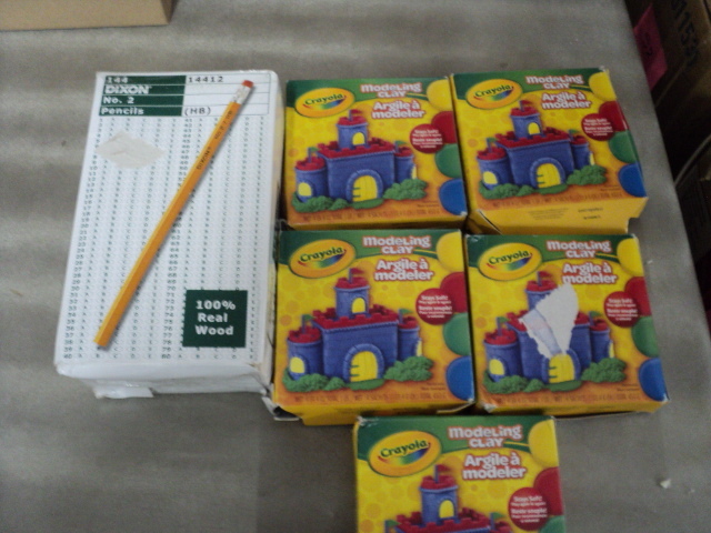 144 wood pencils and Crayola modeli...