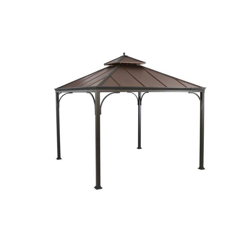 lot 16 image: Hampton Bay Harper 10 ft. x 10 ft. Gazebo
