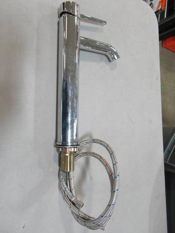 lot 56 image: Single Handle Faucet in Chrome