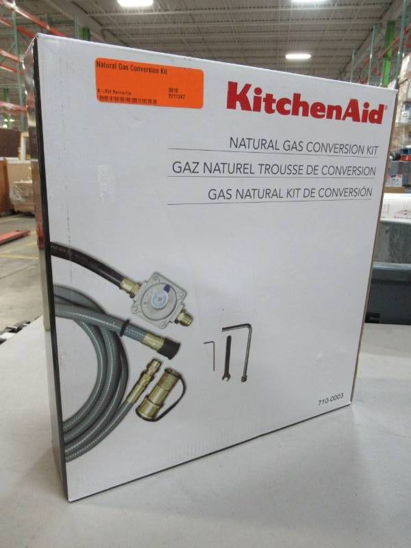 lot 43 image: Kitchen AId Natural Gas Conversion Kit