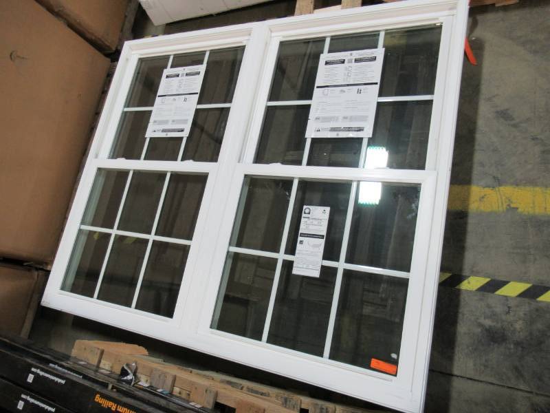 lot 81 image: Large Pella Double Hung Window 67 X 56 12 X 3 14 D