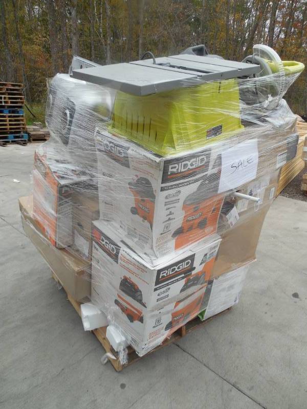 PALLET LOT OF GENERAL MERCHANDISE AND HOME GOODS