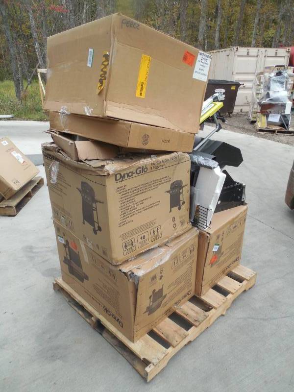 PALLET LOT OF GRILLS & MISC.