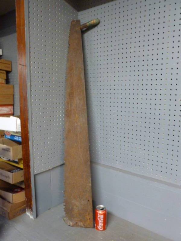 lot 48 image: Vintage Saw Blade