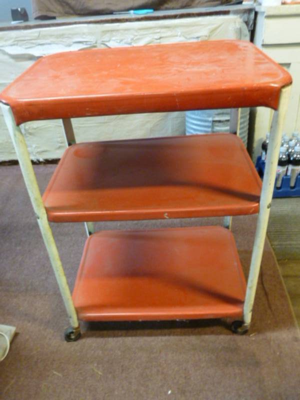 lot 119 image: Vintage Metal Cart