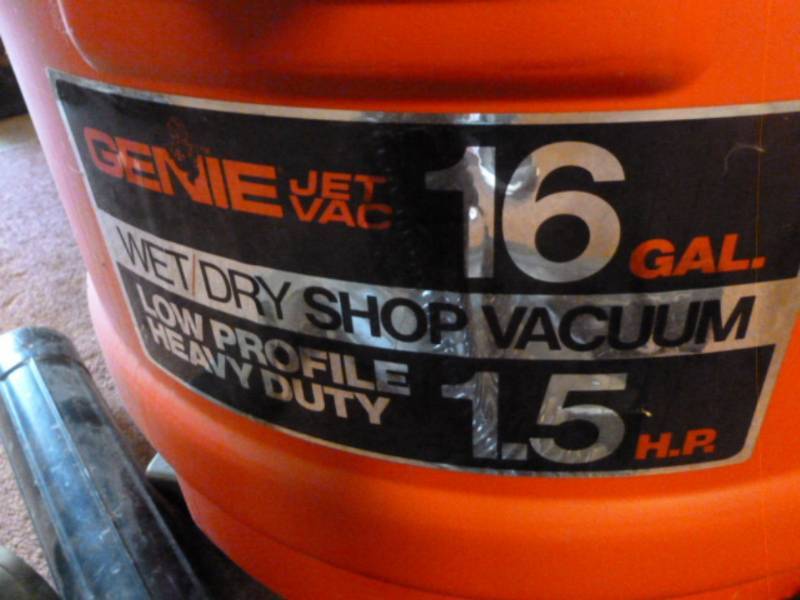 lot 122 image: Shop Vac
