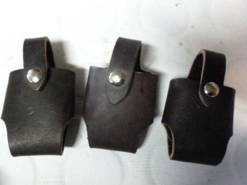 lot 169 image: Leather Tool Clips