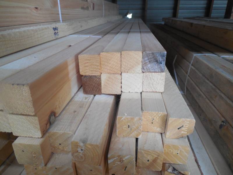lot 115 image: (24) 2 X 2 X 8 BUNDLE OF PINE
