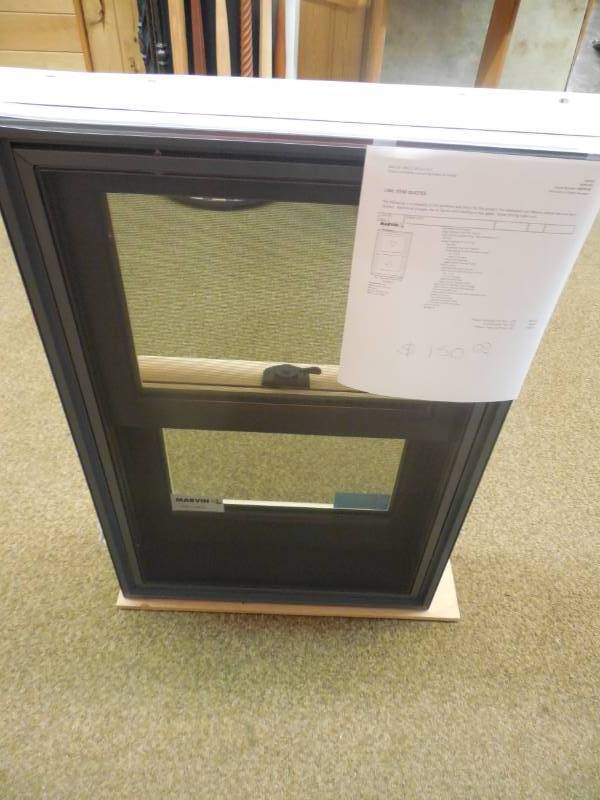 lot 252 image: MARVIN INTEGRITY WINDOW 22 14 X 32 WINDOW - GUN METAL