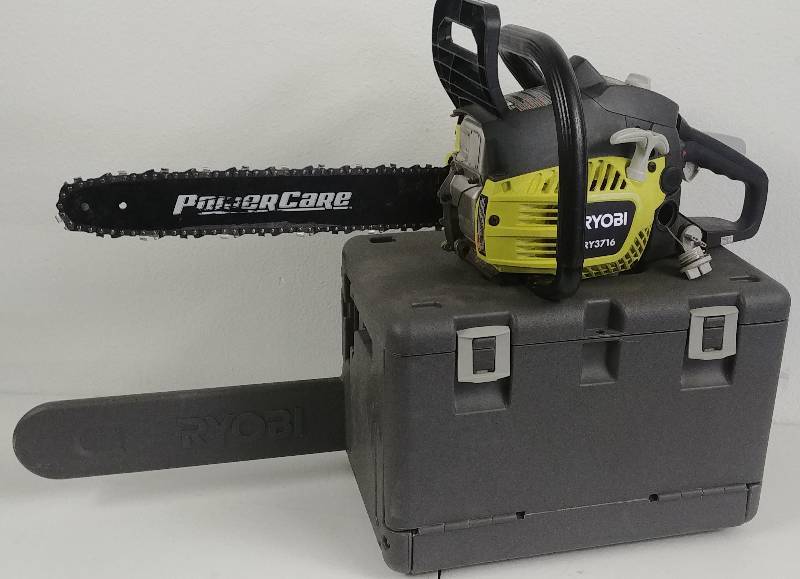 lot 3 image: Ryobi Power Care 14 Chainsaw