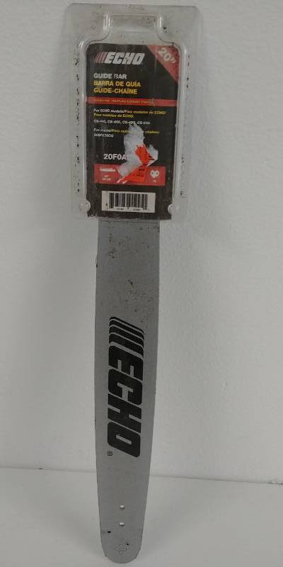 lot 7 image: Echo 20 Chainsaw Guide Bar