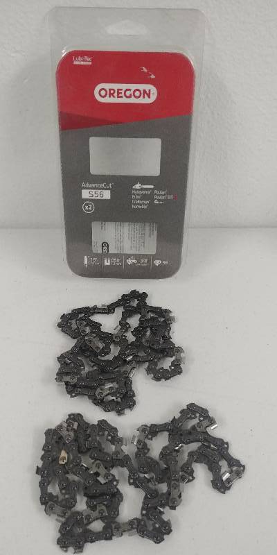 lot 8 image: Oregon set of Two 16 Chainsaw Chains