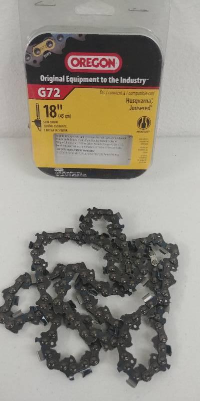 lot 11 image: Oregon 18 Chainsaw Chain