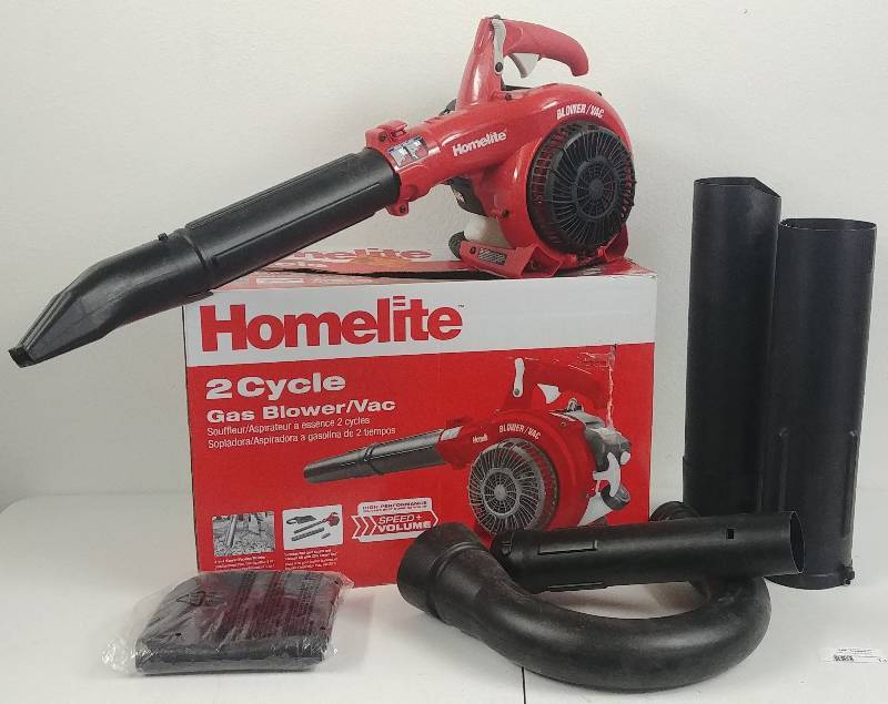 lot 13 image: Homelite 2cycl Gas Blower Vac