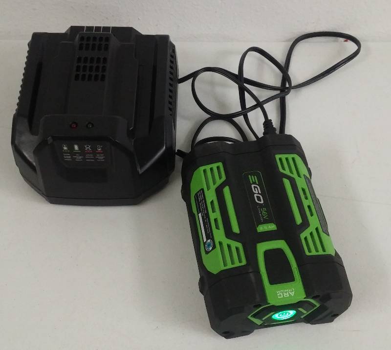 lot 1 image: EGO 56v Battery  Charger