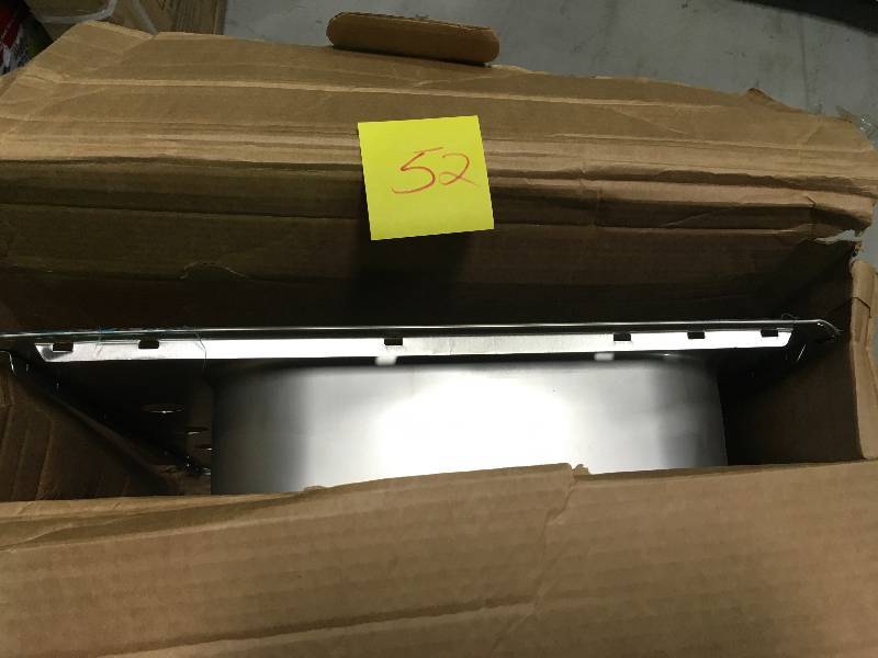 lot 52 image: Moen G221984 2200 Series 22 Gauge Single Bowl Drop In Sink, Stainless Steel not used