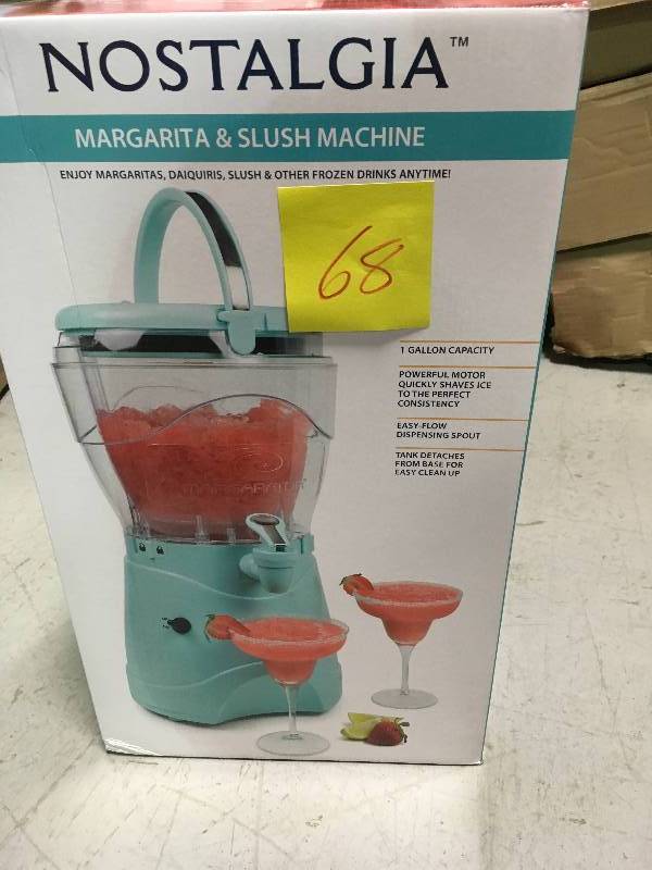 Nostalgia 1 Gallon Margarita & Slush Machine, Aqua