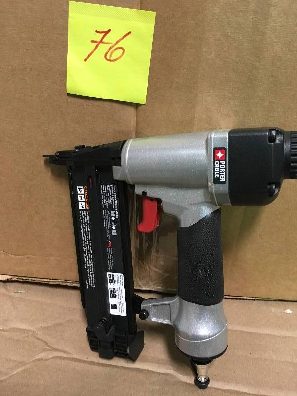 lot 76 image: Porter-Cable BN200SB 18 Gauge 2 in. Brad Nailer in working conditions
