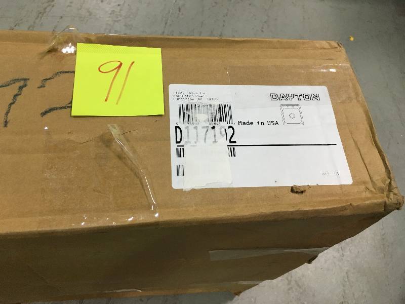 lot 91 image: ELKAY Dayton Drop-In Stainless Steel 17 in. 2-Hole Bar Sink not used