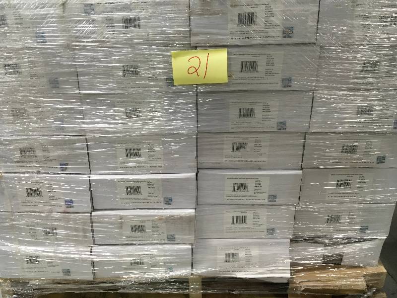 lot 21 image: Home Decorators Strand Woven Harvest Bamboo Flooring - 38x5-18x36  (25.60 sq. ft.  case) PALLET QTY. 28 cases  not used