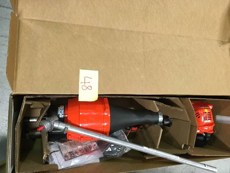 lot 48 image: ECHO Attachment Series 2-Cycle 21.2cc Gas Trimmer with Blower Attachment