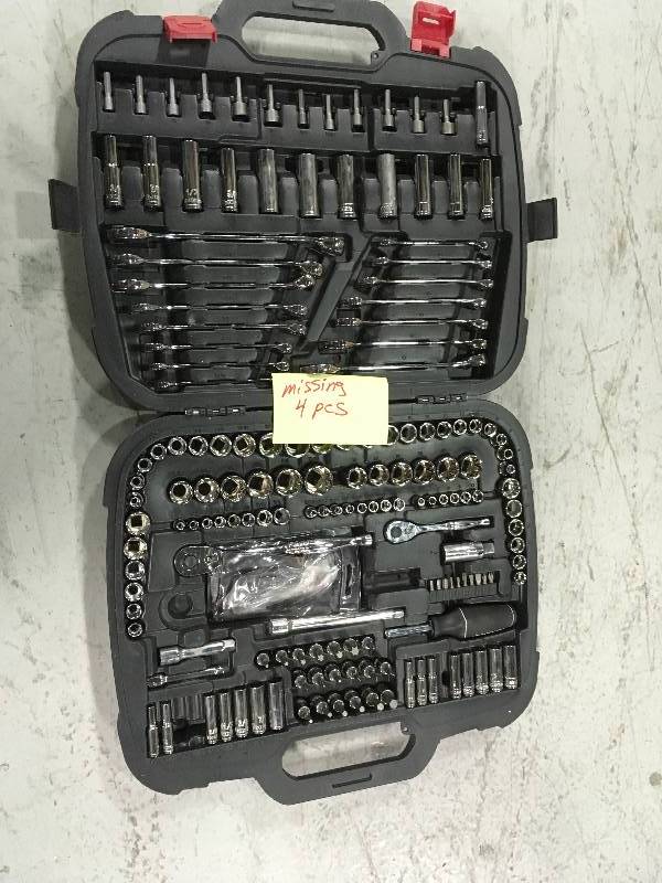 lot 64 image: Husky - Mechanics Tool Set (185-Piece)  Missing 4 pcs.