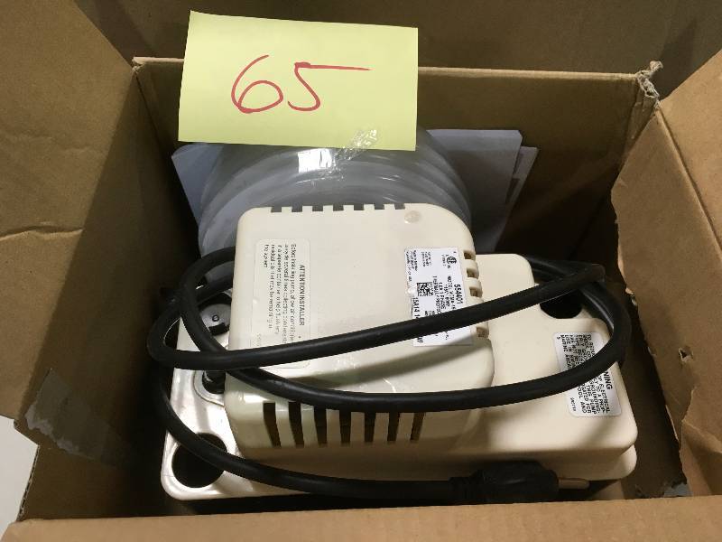 lot 65 image: Everbilt CSP010 115-Volt Condensate Removal Pump  Used in very good working condition