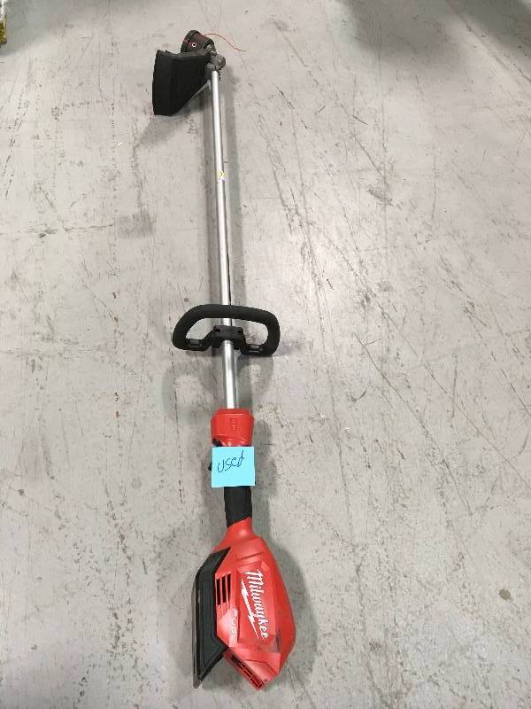 lot 47 image: Milwaukee 2725-20 M18 FUEL String Trimmer (Bare Tool)  USED in working conditions