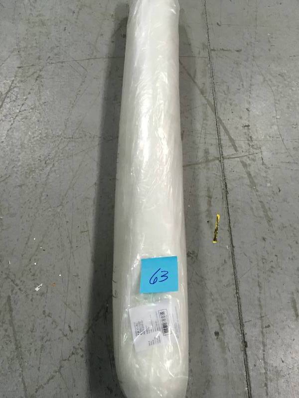 lot 63 image: Faux Sheepskin White 4 ft. x 6 ft. Area Rug in good conditions