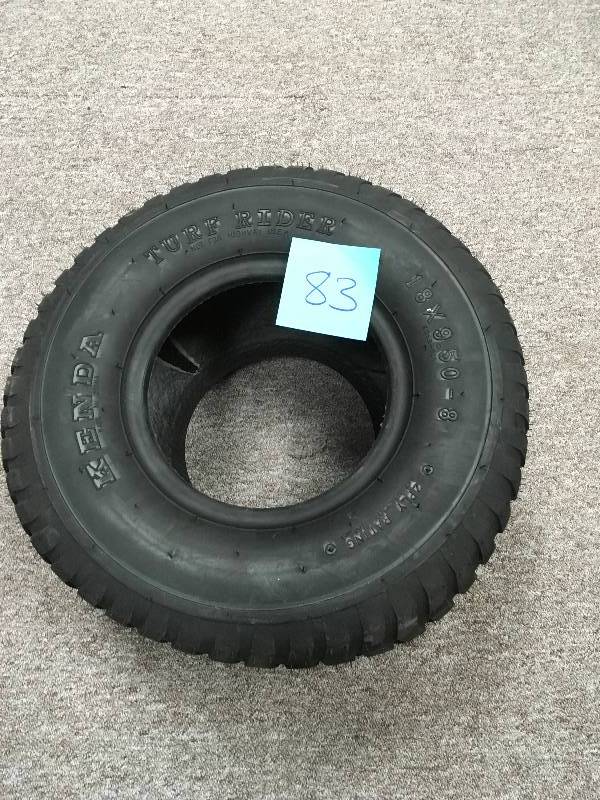 lot 83 image: KENDA 18x9.50-8 2Ply Turf Tire in good conditions