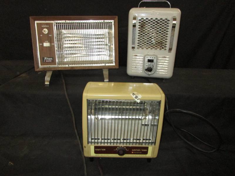 lot 177 image: 3 Electric Heaters