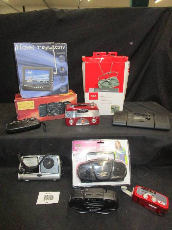 lot 30 image: Various Radios some unopened
