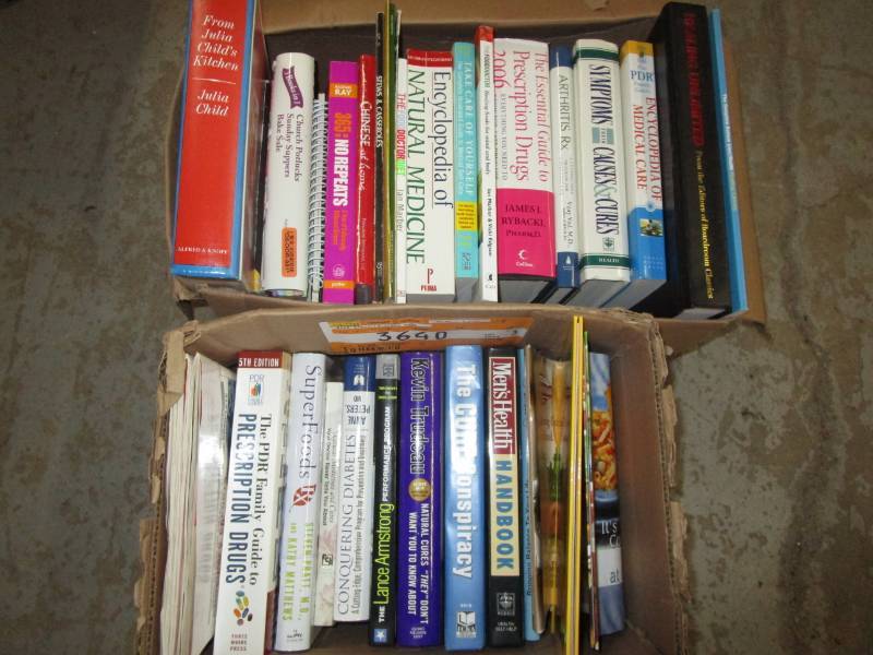 lot 75 image: Misc. Books, Cook Books, Super foods, Diabetic Cook Book