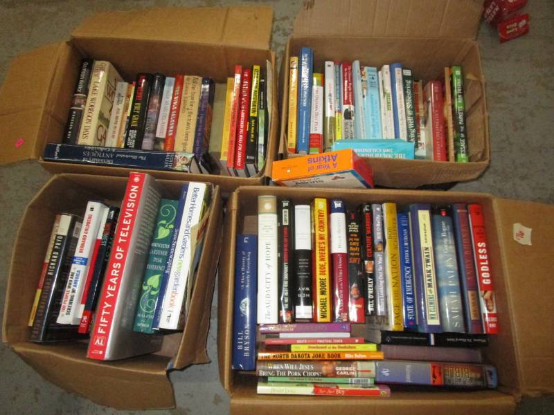 lot 76 image: Misc. Books, Diet, Sarah Pahlen, Garden Books, 50 Years of television